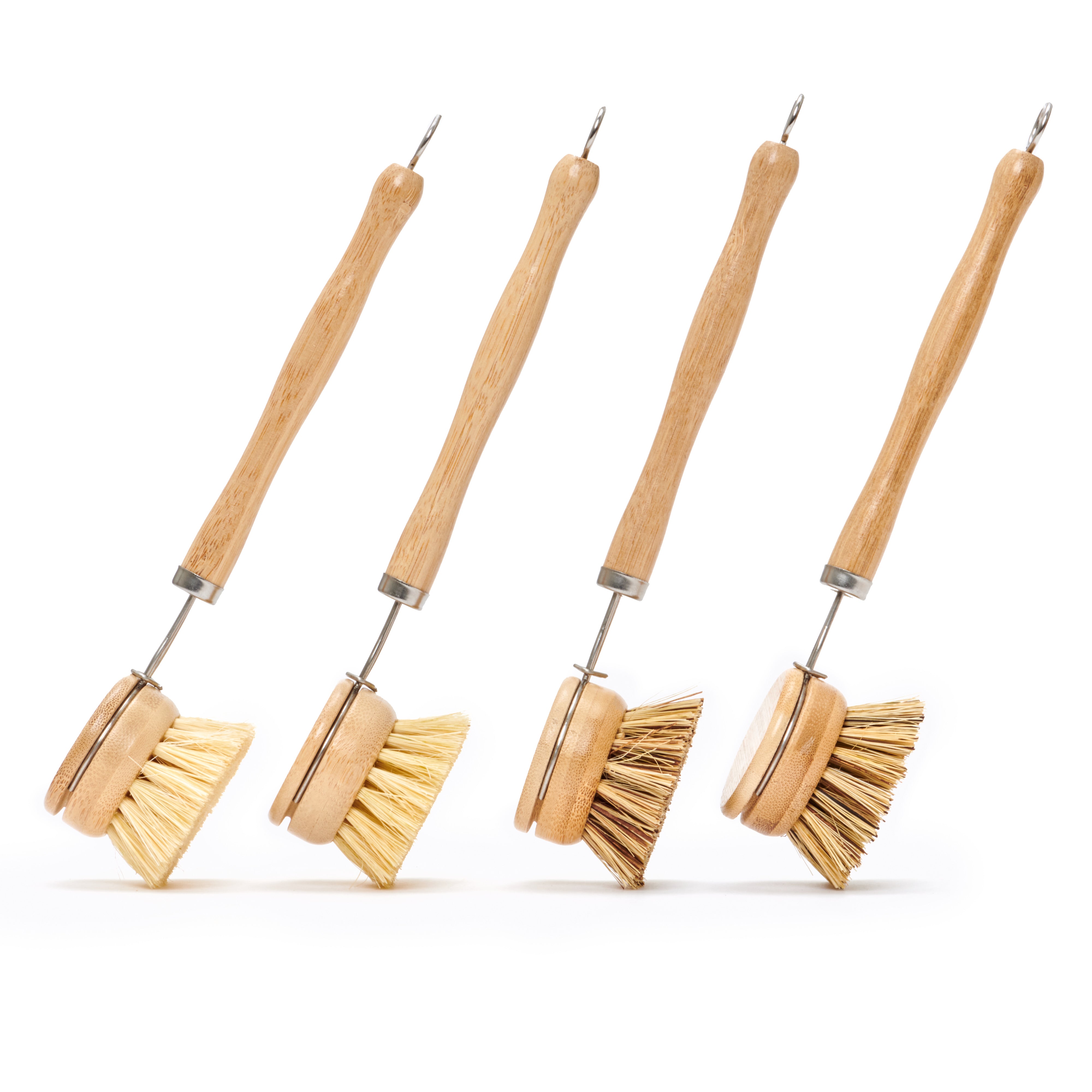 Long Handle Wood & Metal Dish Brush – Desesh