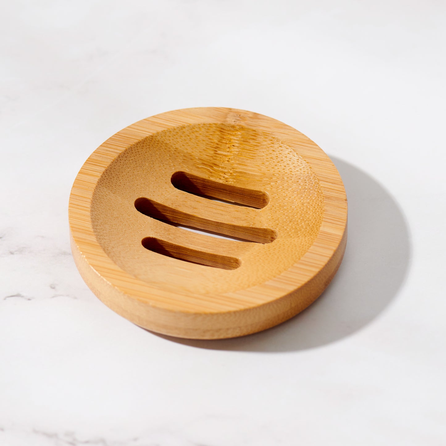 Bamboo Circular Soap Dish