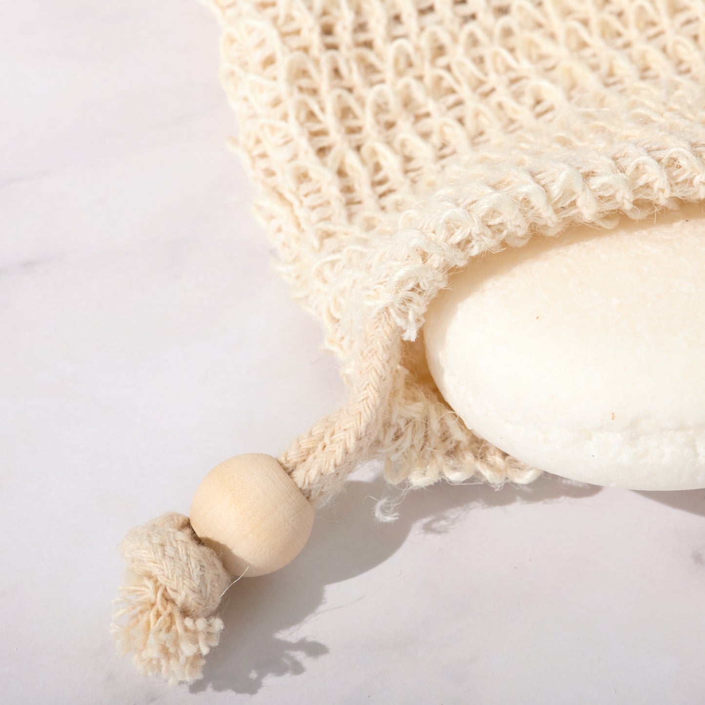 Cotton Sisal Soap Saver Bag