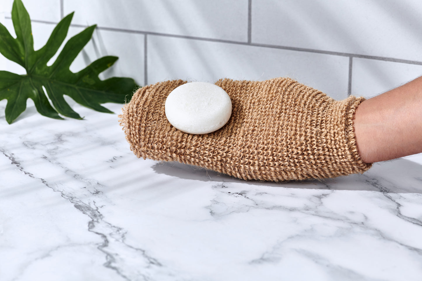 Natural Bath & Shower Exfoliating Mitt Glove