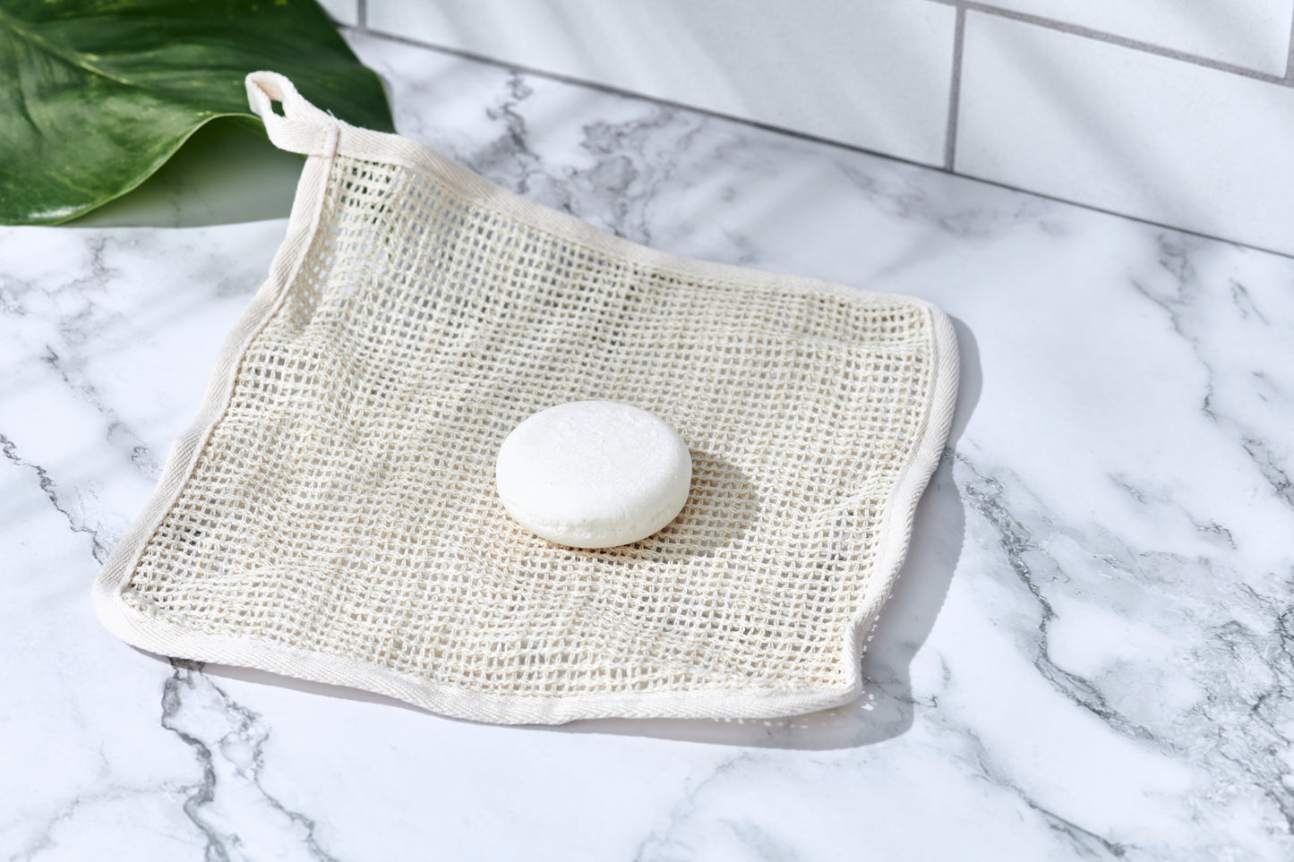 Cotton & Sisal Shower Wash Cloth