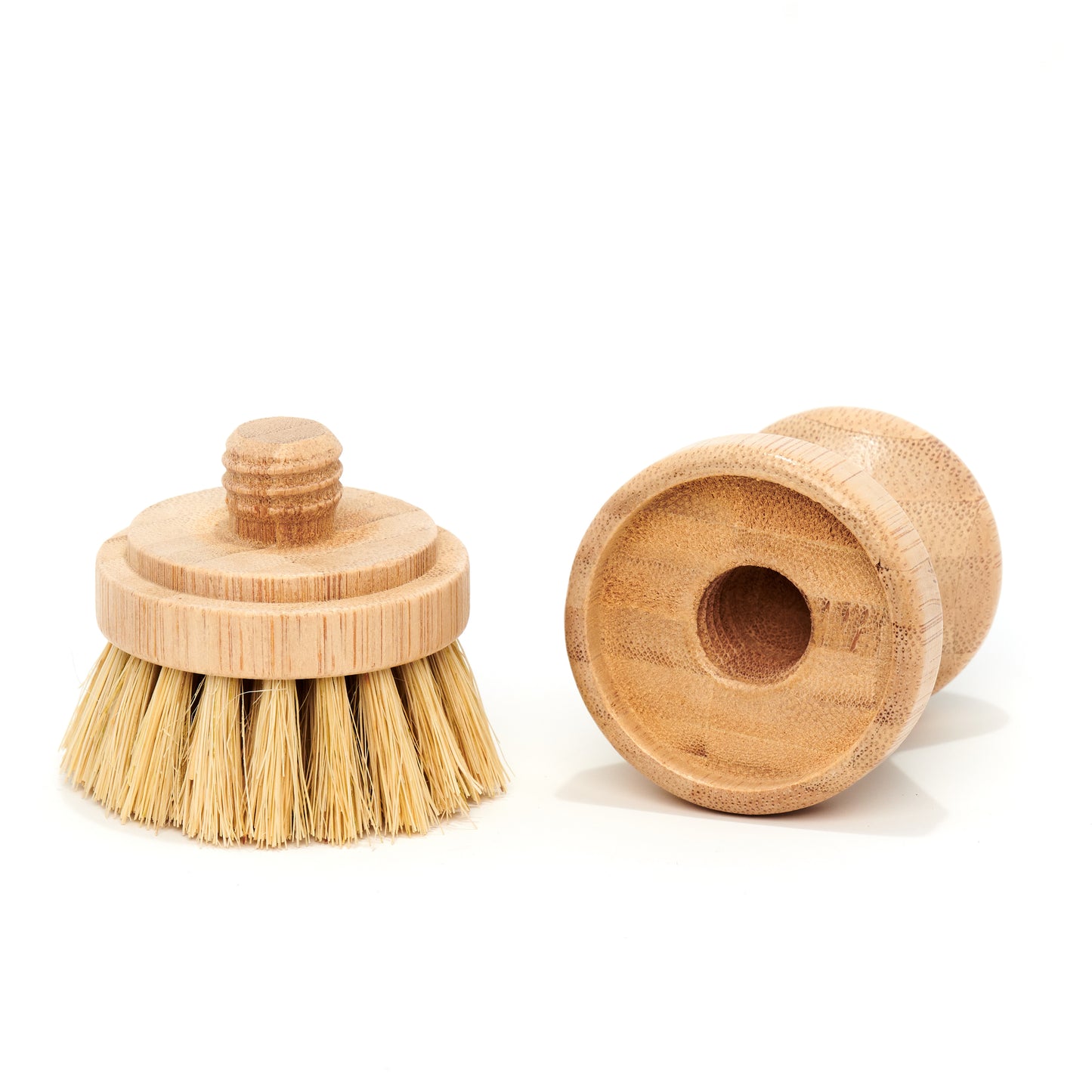 Bamboo Dish Scrubbing Brush with Replaceable Head