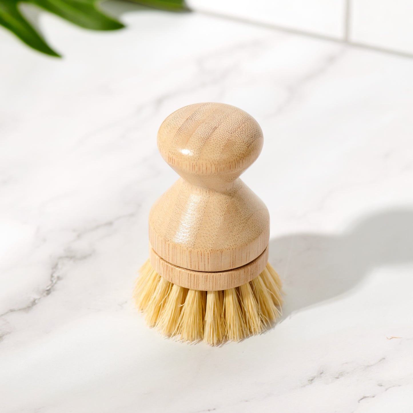 Bamboo Dish Scrubbing Brush with Replaceable Head