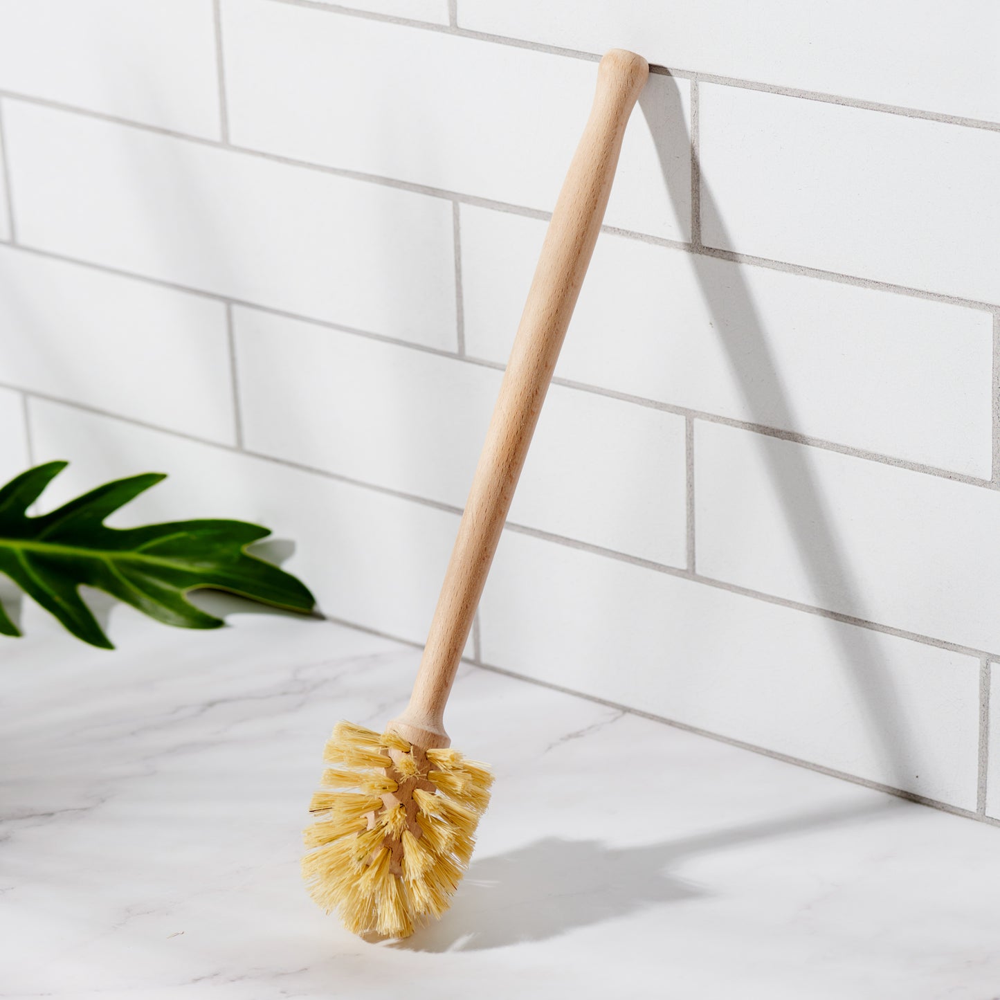 Long Handle Bamboo and Sisal Toilet Brush